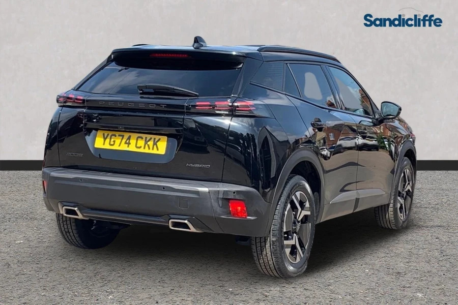 Peugeot 2008 2008 1.2 Hybrid 136 Gt E-dsc6 Estate YG74CKK Black #4