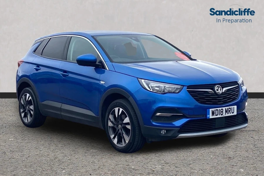 Vauxhall Grandland X Grandland X 1.2T Sport Nav Hatchback Blue