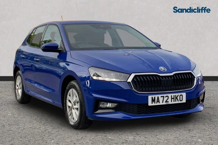 Skoda Fabia Fabia 1.0 Tsi 110 Se Comfort Dsg Hatchback Blue
