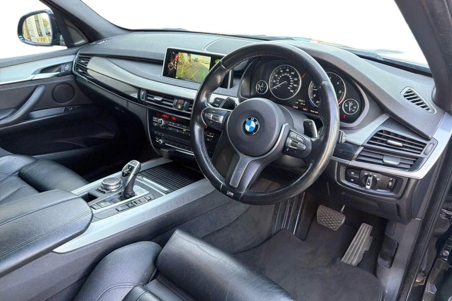 BMW X5 Estate Xdrive40d Black #10