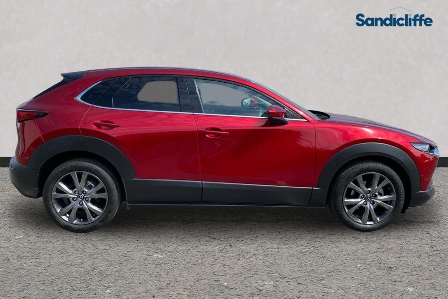 Mazda CX-30 Cx-30 2.0 E-skyactiv G Mhev Exclusive-line Aut Red #3