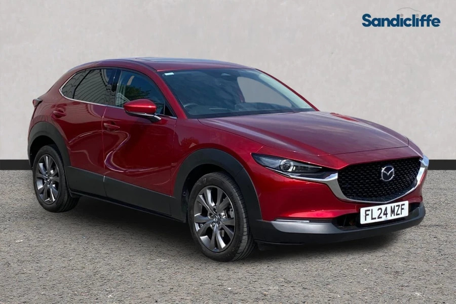 Mazda CX-30 Cx-30 2.0 E-skyactiv G Mhev Exclusive-line Aut Red