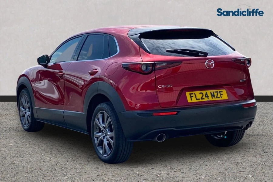 Mazda CX-30 Cx-30 2.0 E-skyactiv G Mhev Exclusive-line Aut Red #6