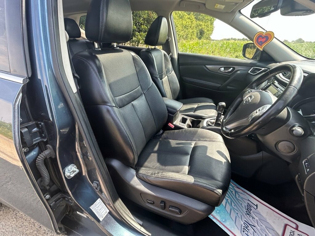 Nissan X-Trail 1.6 Dci Tekna 7 Seats Panroof Nav Cam Grey #25