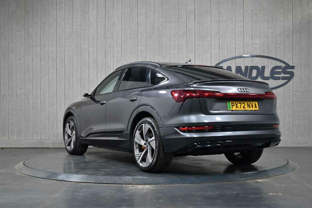 Audi E-tron 55 Vorsprung Sportback Quattro 95Kwh 11K PX72NVA Grey #3
