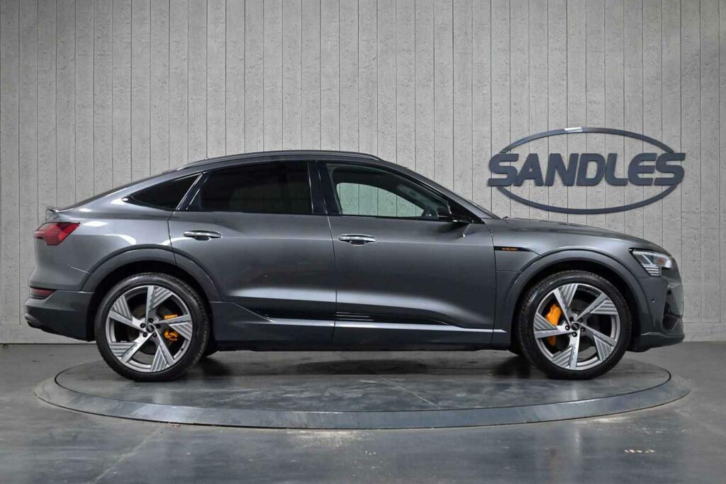 Audi E-tron 55 Vorsprung Sportback Quattro 95Kwh 11K PX72NVA Grey #5