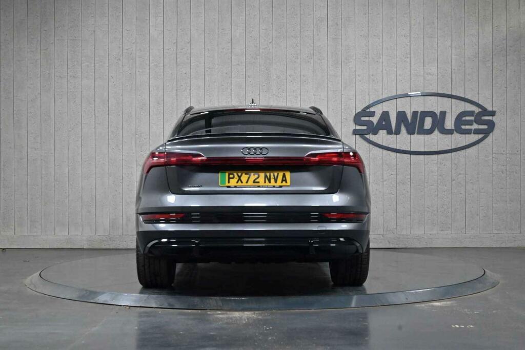 Audi E-tron 55 Vorsprung Sportback Quattro 95Kwh 11K PX72NVA Grey #6