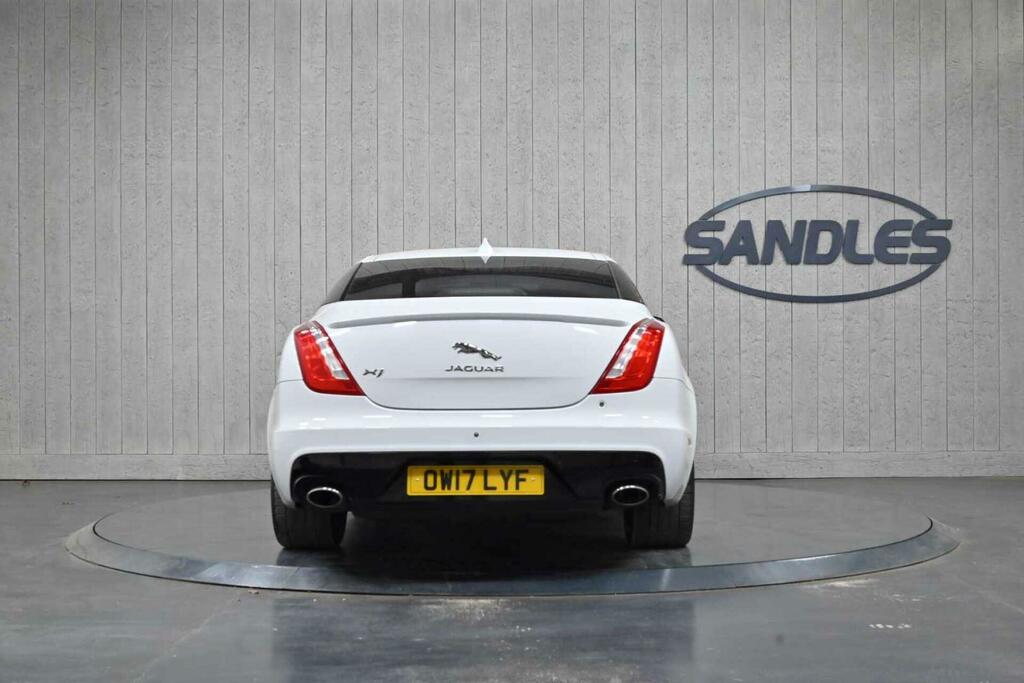 Jaguar XJ 3.0D V6 R-sport Euro 6 Ss OW17LYF White #6