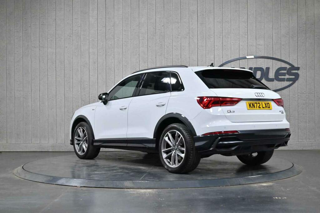 Audi Q3 2.0 Tdi 40 Black Edition S Tronic Quattro Euro 6 KN72LXO White #3