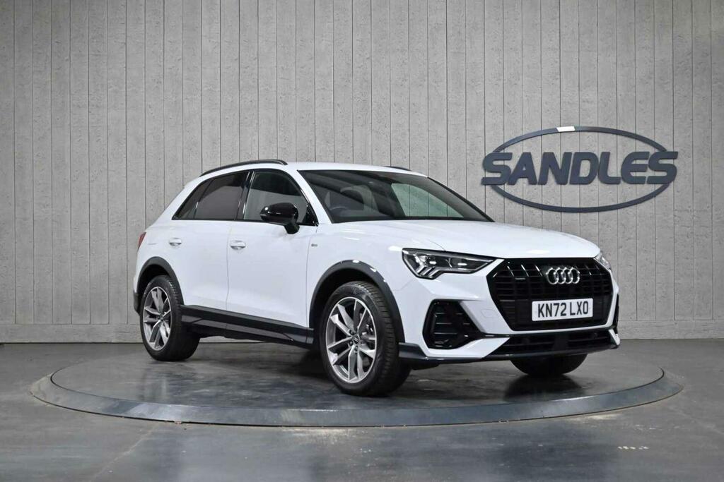 Audi Q3 2.0 Tdi 40 Black Edition S Tronic Quattro Euro 6 White
