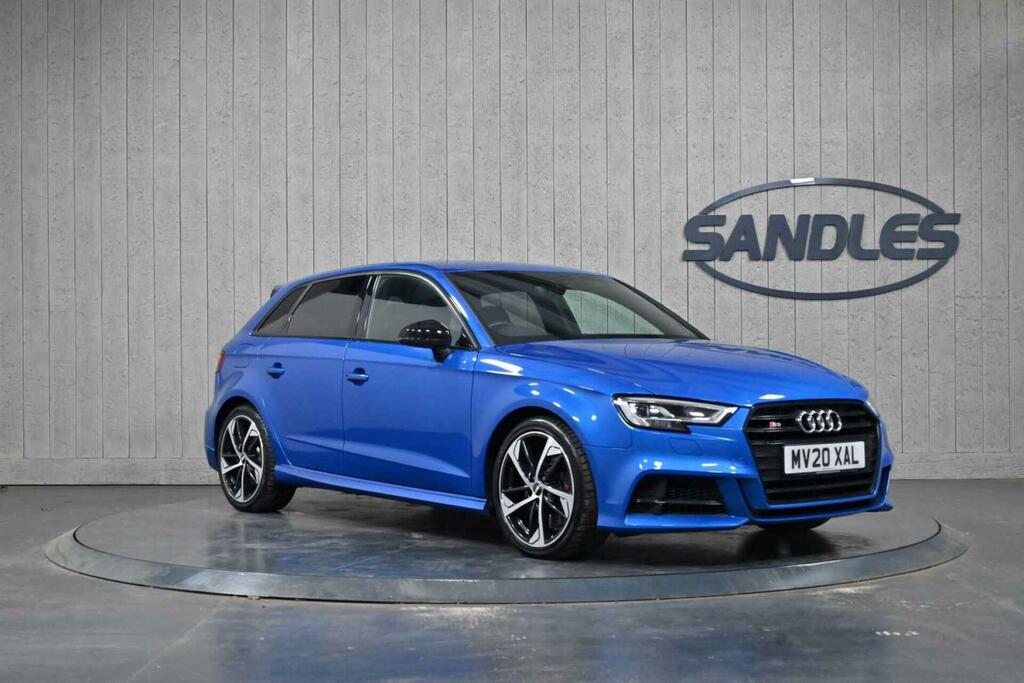 Audi S3 2.0 Tfsi Black Edition Sportback S Tronic Quattro Blue