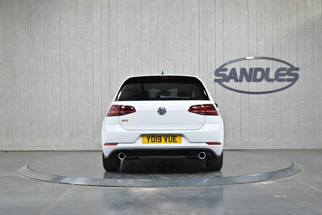 Volkswagen Golf 2.0 Tsi Gti Performance Dsg Euro 6 Ss YO19VUE White #6