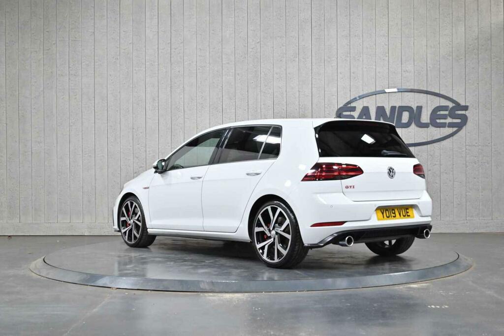 Volkswagen Golf 2.0 Tsi Gti Performance Dsg Euro 6 Ss YO19VUE White #3