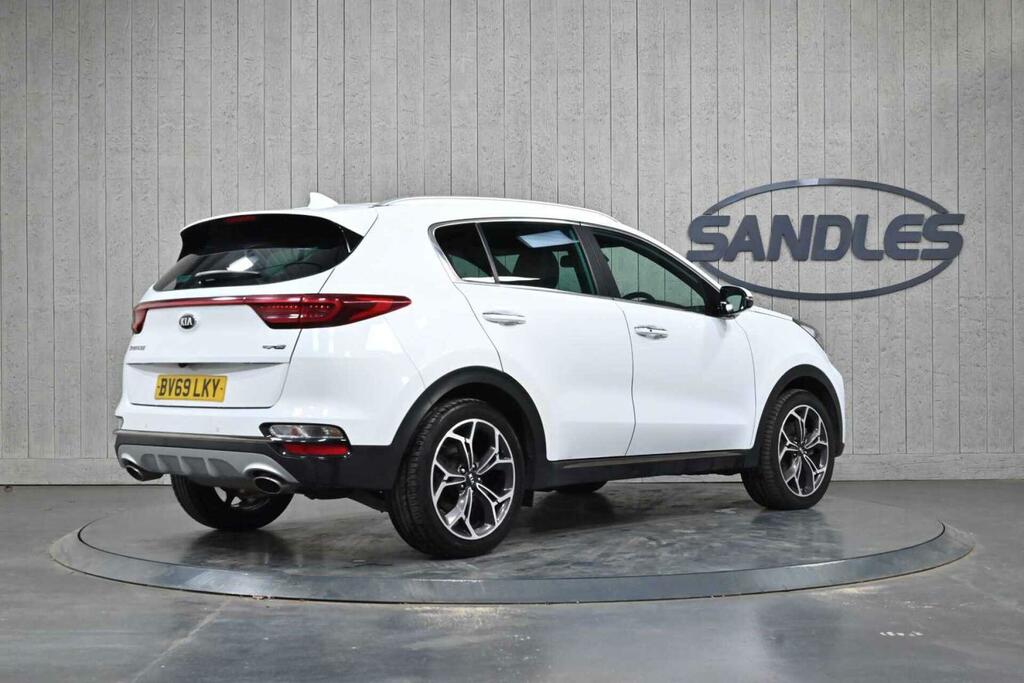 Kia Sportage 1.6 T-gdi Gt-line Euro 6 Ss BV69LKY White #6