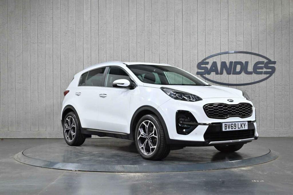 Kia Sportage 1.6 T-gdi Gt-line Euro 6 Ss White