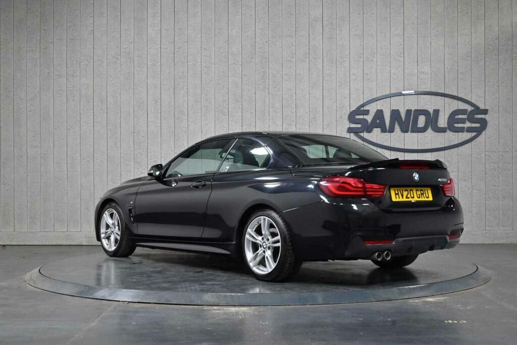 BMW 4 Series 2.0 420I Gpf M Sport Euro 6 Ss HV20GRU Black #3