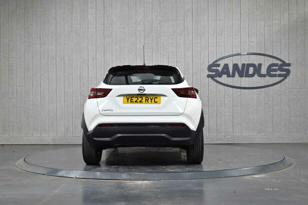 Nissan Juke 1.0 Dig-t Acenta Euro 6 Ss YE22RYC White #5