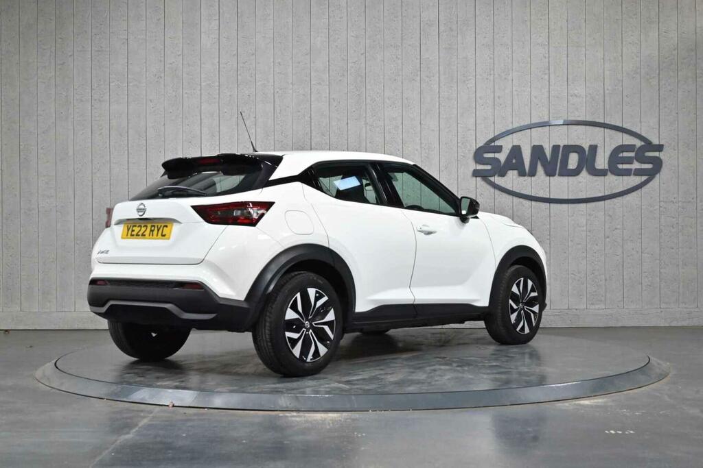 Nissan Juke 1.0 Dig-t Acenta Euro 6 Ss YE22RYC White #6