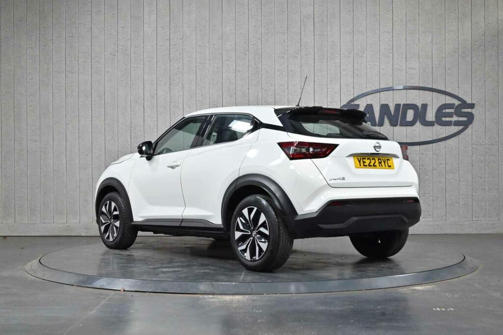 Nissan Juke 1.0 Dig-t Acenta Euro 6 Ss YE22RYC White #4