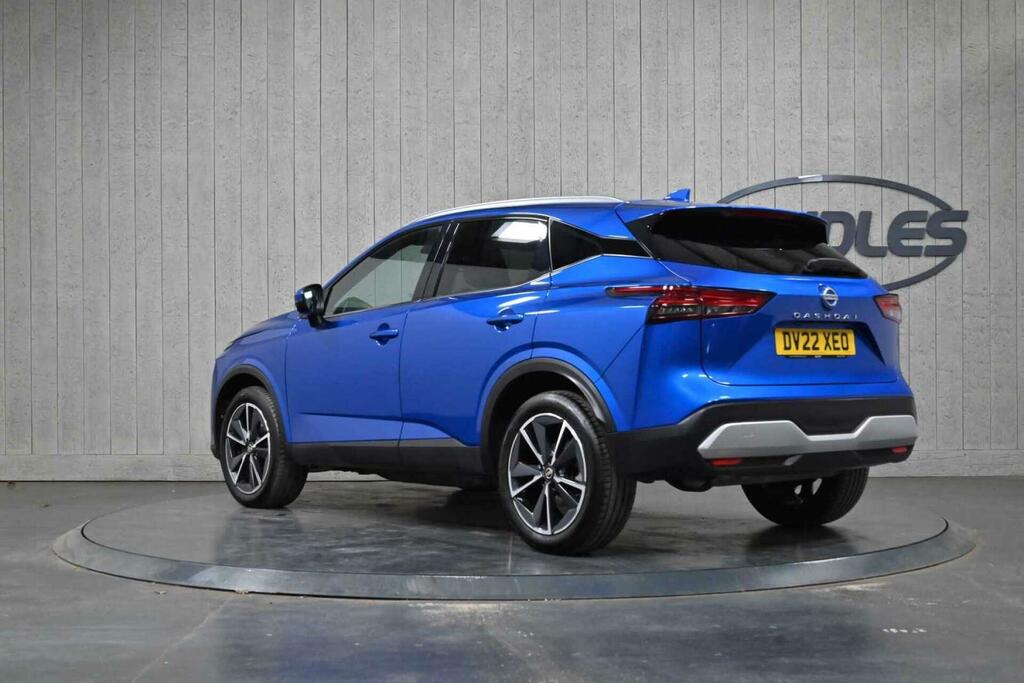 Nissan Qashqai 1.3 Dig-t Mhev Tekna Euro 6 Ss DV22XEO Blue #3