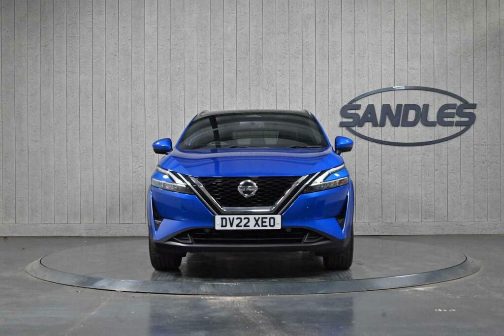 Nissan Qashqai 1.3 Dig-t Mhev Tekna Euro 6 Ss DV22XEO Blue #4