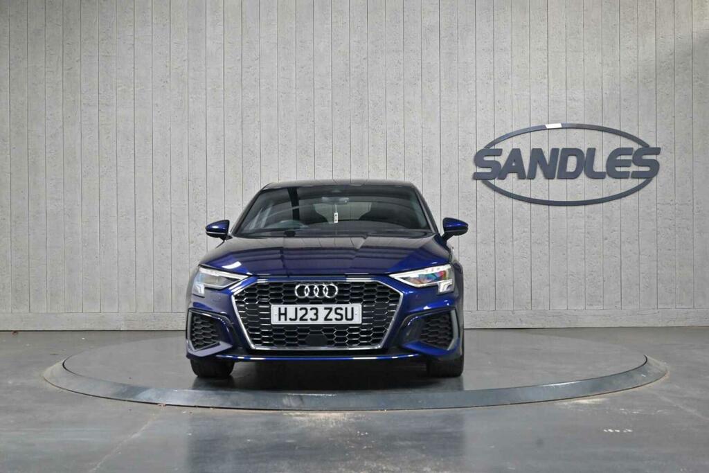 Audi A3 1.5 Tfsi 35 S Line Sportback Euro 6 Ss HJ23ZSU Blue #4
