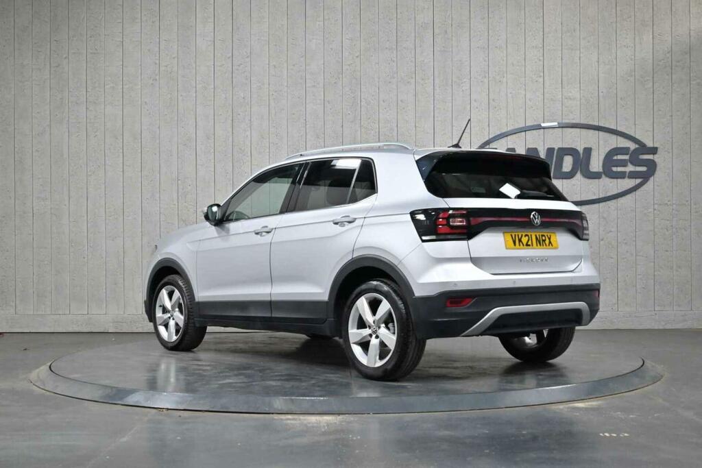 Volkswagen T-Cross 1.0 Tsi Sel Euro 6 Ss VK21NRX Silver #3