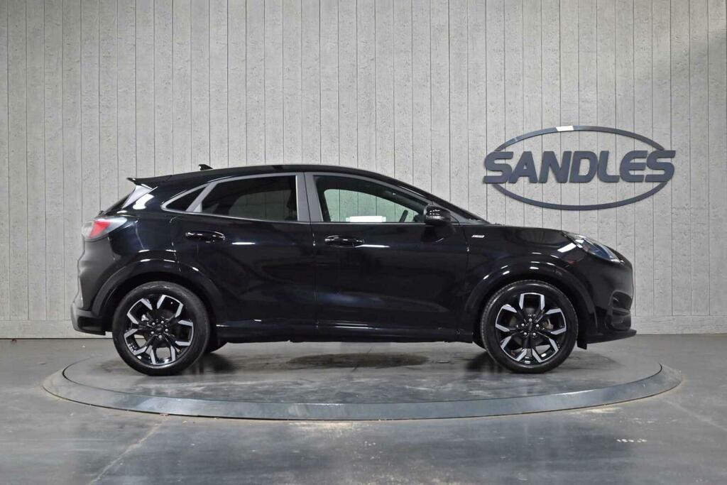 Ford Puma 1.0T Ecoboost Mhev St-line X Euro 6 Ss YP23HFO Black #5