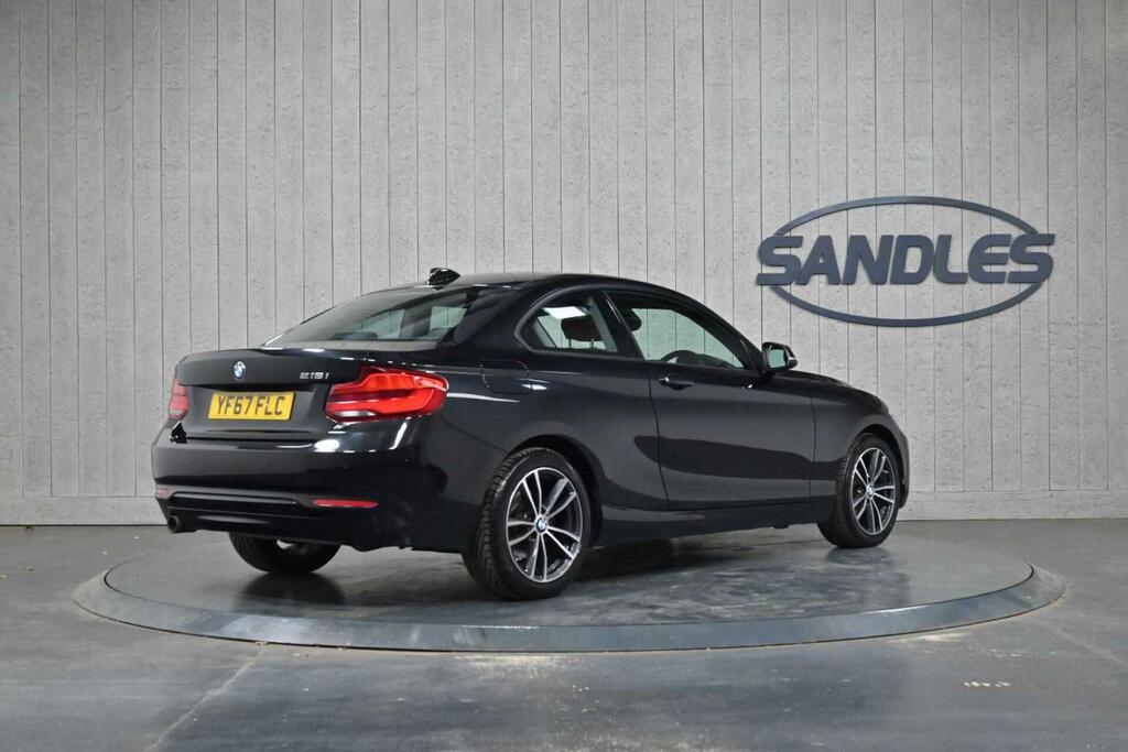 BMW 2 Series 1.5 218I Sport Euro 6 Ss Black #6