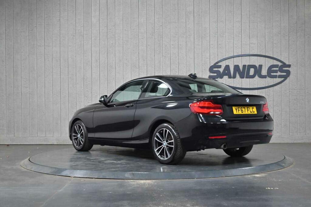 BMW 2 Series 1.5 218I Sport Euro 6 Ss Black #3