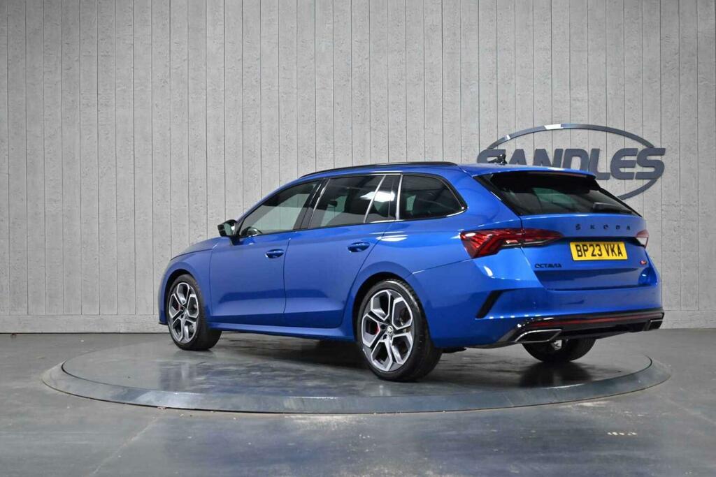 Skoda Octavia 2.0 Tsi Vrs Dsg Euro 6 Ss BP23VKA Blue #3