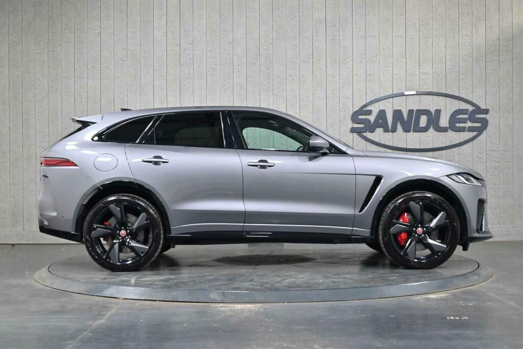 Jaguar F-Pace 5.0 P550 V8 Svr Quickshift Awd Euro 6 Ss Grey #5