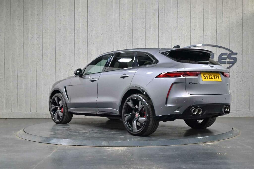 Jaguar F-Pace 5.0 P550 V8 Svr Quickshift Awd Euro 6 Ss Grey #3