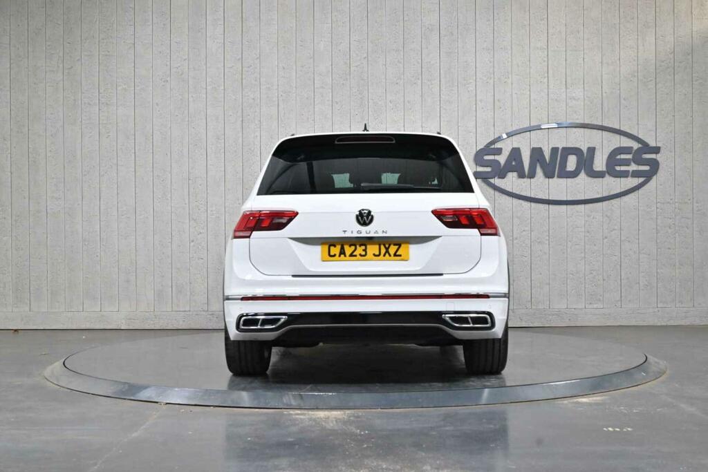 Volkswagen Tiguan 1.5 Tsi R-line Dsg Euro 6 Ss CA23JXZ White #5