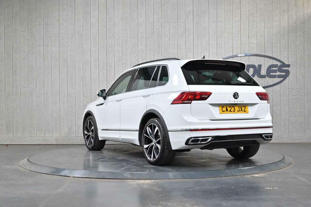 Volkswagen Tiguan 1.5 Tsi R-line Dsg Euro 6 Ss CA23JXZ White #4