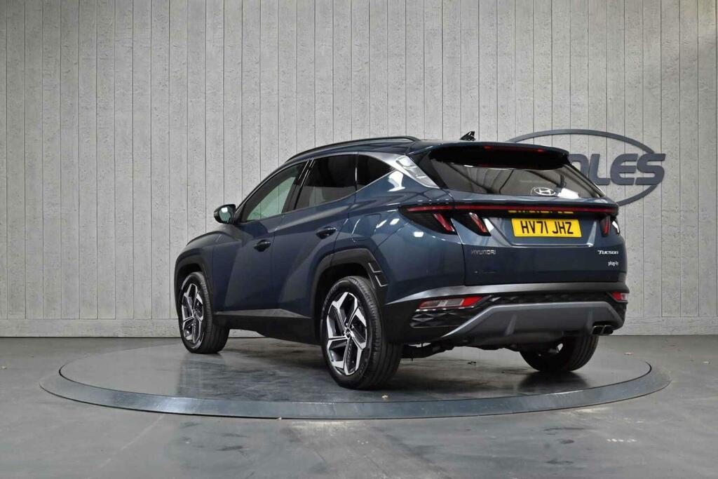Hyundai Tucson 1.6 T-gdi 13.8Kwh Premium 4Wd Euro 6 Ss HV71JHZ Blue #4