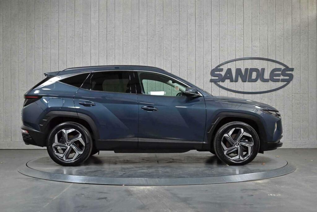 Hyundai Tucson 1.6 T-gdi 13.8Kwh Premium 4Wd Euro 6 Ss HV71JHZ Blue #3