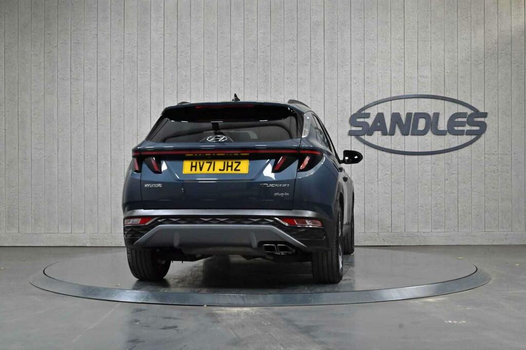 Hyundai Tucson 1.6 T-gdi 13.8Kwh Premium 4Wd Euro 6 Ss HV71JHZ Blue #5