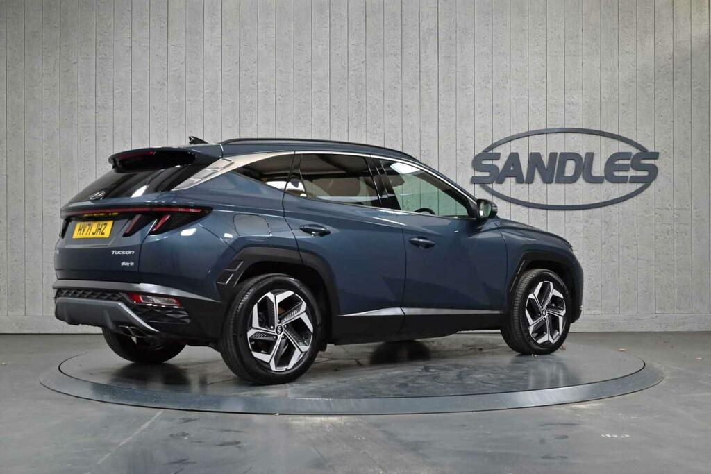 Hyundai Tucson 1.6 T-gdi 13.8Kwh Premium 4Wd Euro 6 Ss HV71JHZ Blue #6