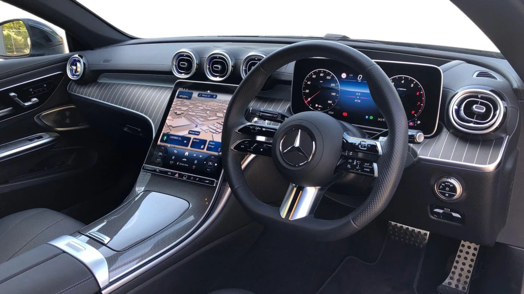 Mercedes-Benz CLE Class Cle 450 Amg Ln Prem Mhev Black #3