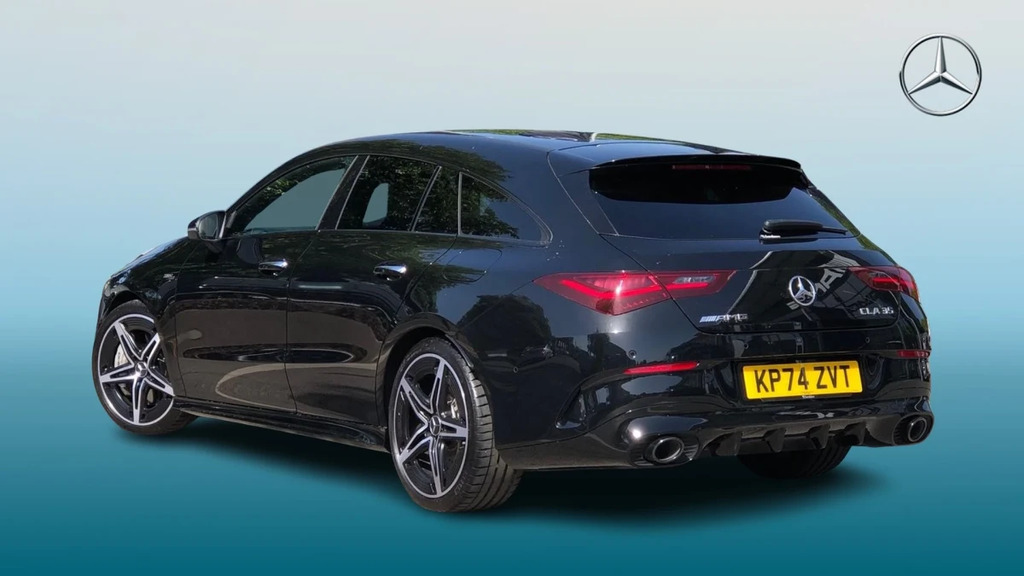 Mercedes-Benz CLA Class Amg Cla 35 Premium Mhev 4 Black #2