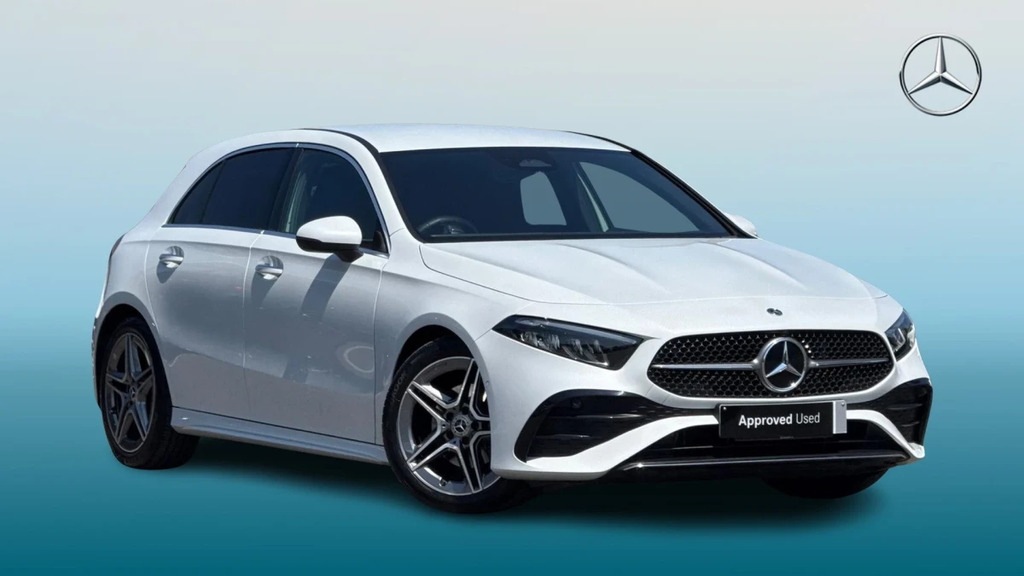 Mercedes-Benz A Class A 180 Amg Line Premium Mh White