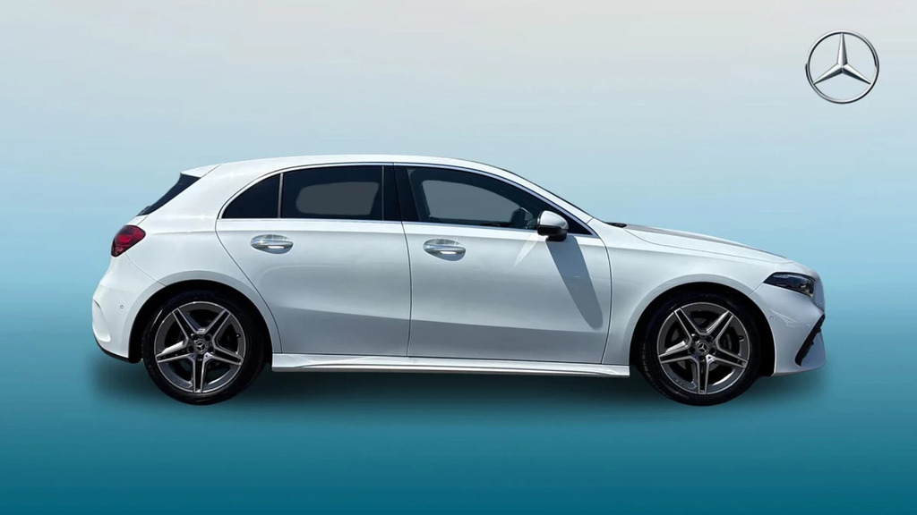Mercedes-Benz A Class A 180 Amg Line Premium Mh HD73BLN White #4