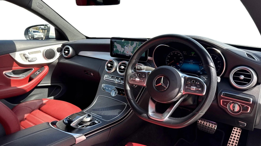 Mercedes-Benz C Class C 200 Amg Line Ed Prem Mh SU14LLY White #3