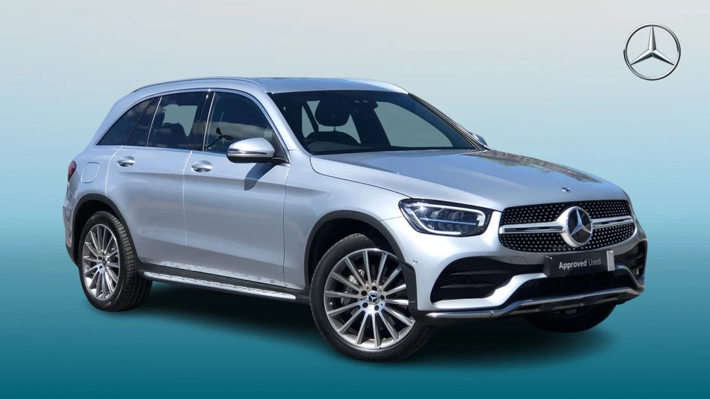 Mercedes-Benz GLC Class Glc 300 Amg Line Prem D 4 Silver
