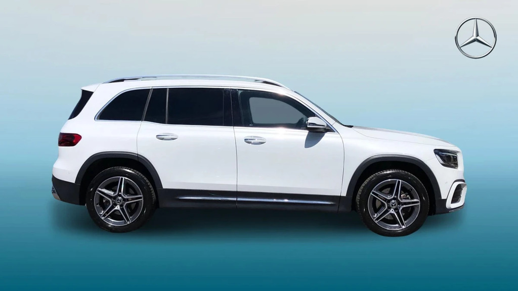Mercedes-Benz GLB Class Glb 200 Amg Lne Premium M White #4