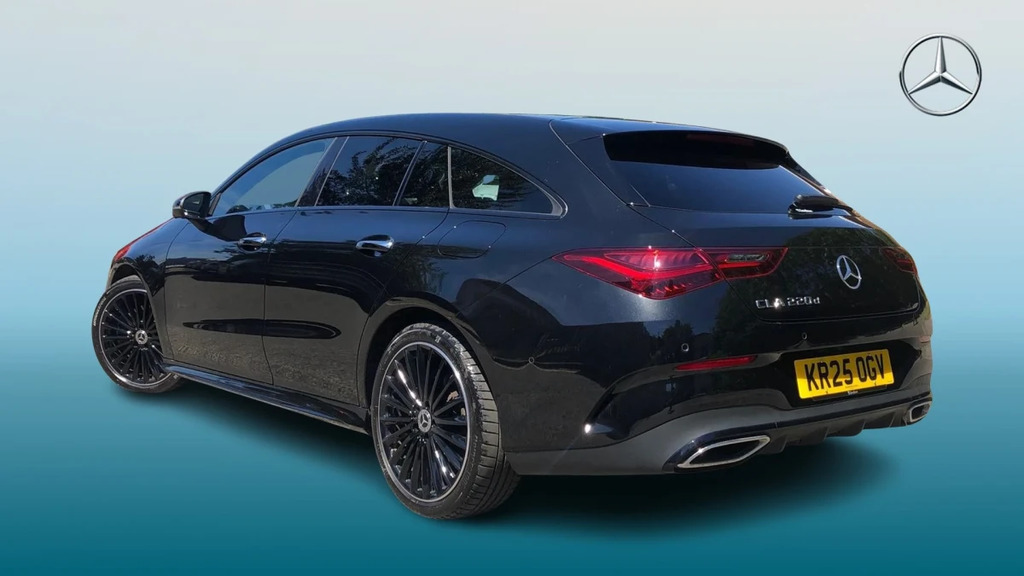 Mercedes-Benz CLA Class Cla 220 Amg Line Premium KR25OGV Black #2