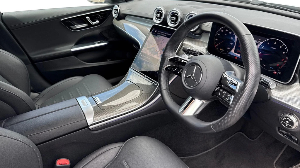 Mercedes-Benz C Class C 200 Amg Line Mhev KU25MUP Silver #3
