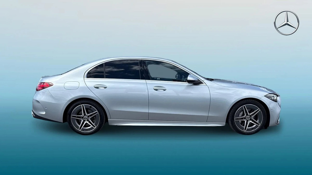 Mercedes-Benz C Class C 200 Amg Line Mhev KU25MUP Silver #4