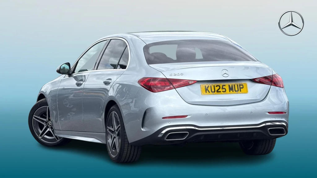 Mercedes-Benz C Class C 200 Amg Line Mhev KU25MUP Silver #2